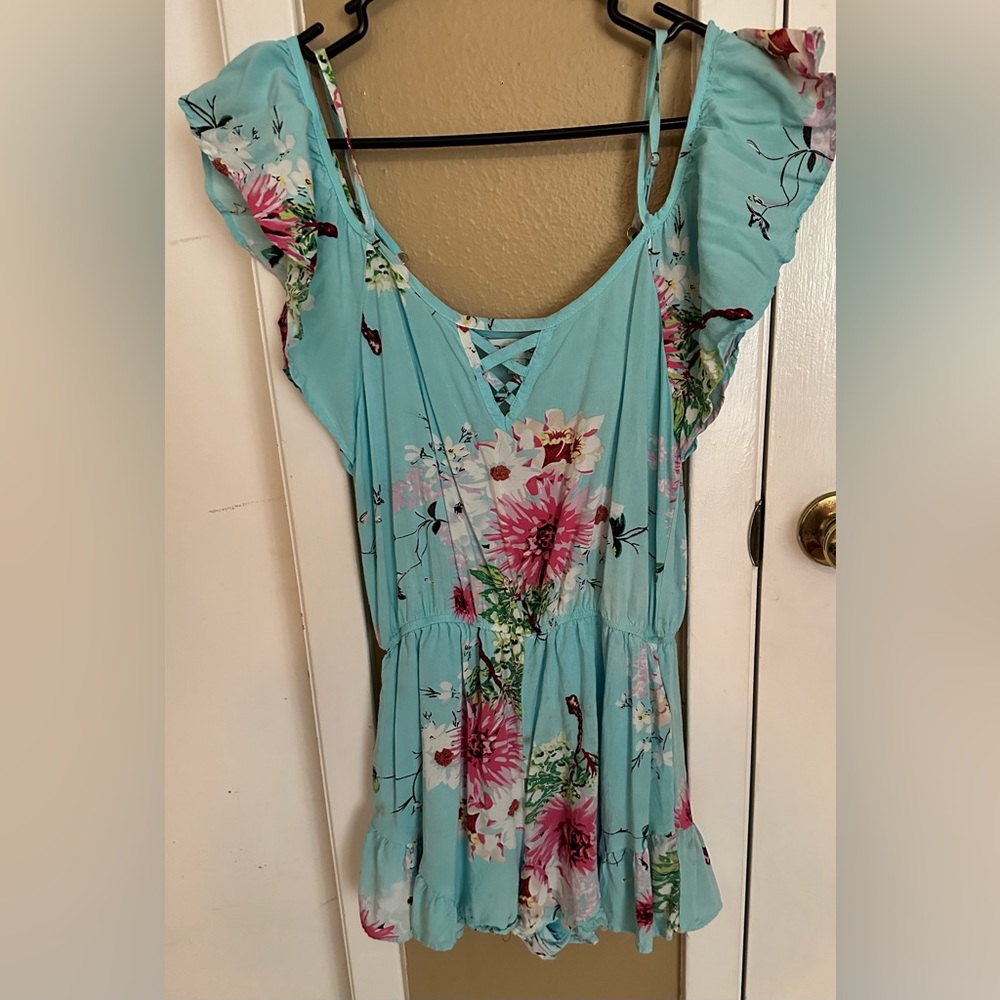 Davi & Dani floral romper